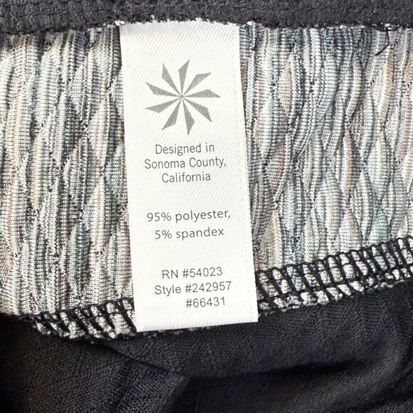 Athleta Jacket Womens Sz L Gray Snowscape Space Dye Full Zip Hoodie Athleticwear - Picture 10 of 11